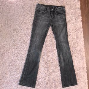 Vigoss, Faded Gray Jeans, Boot Cut, Size 1
